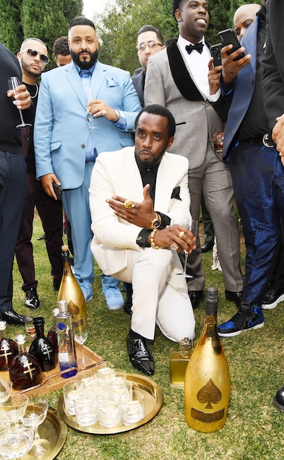 Sean Combs, Diddy, DJ Khaled, 2020 Roc Nation brunch